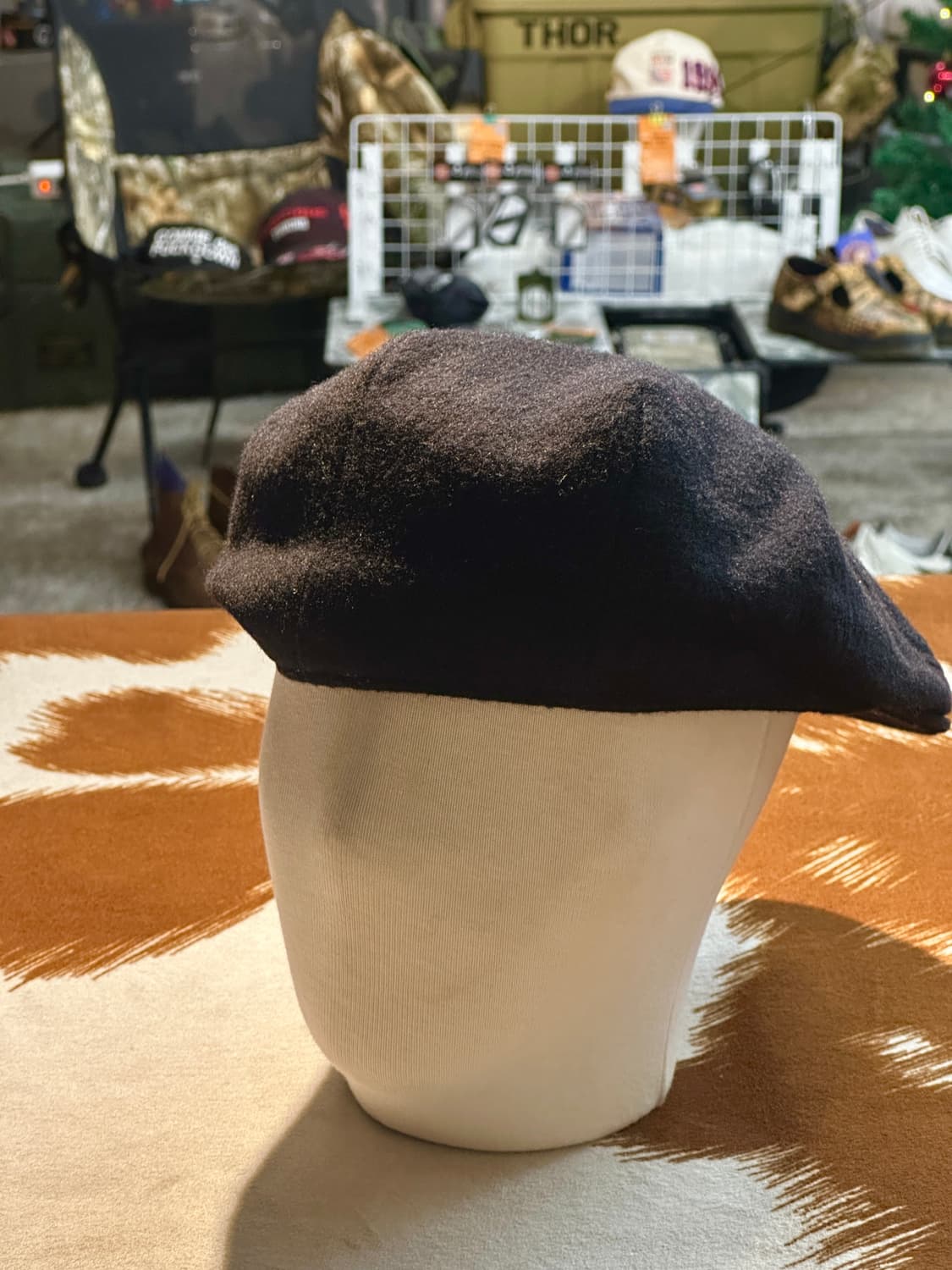 버버리 80s 울 헌팅캡 뉴스보이캡 (60cm) 상품이미지10