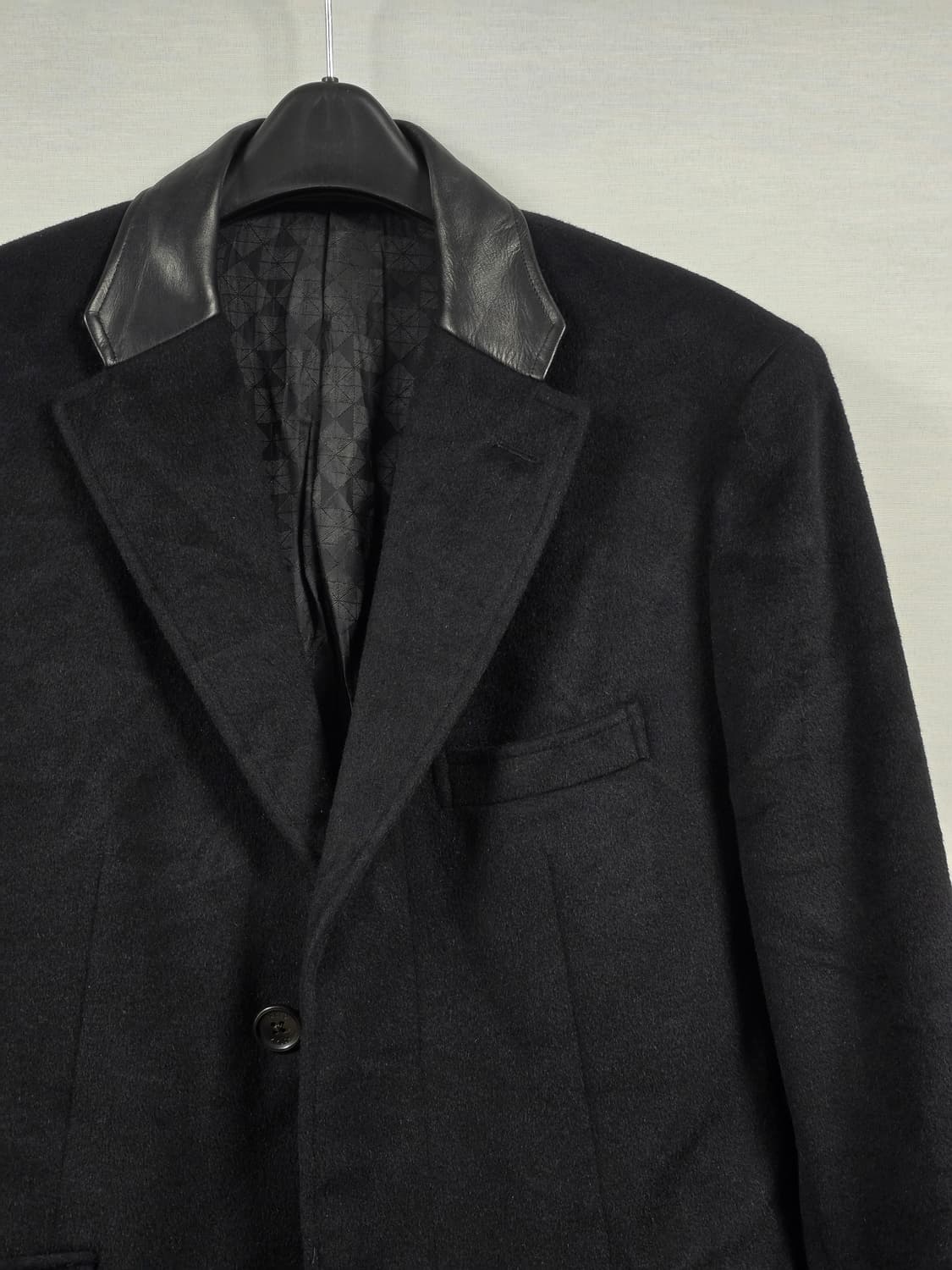 타케오키쿠치 앙고라 캐시미어 혼방 롱코트 블랙 100사이즈 상품이미지3