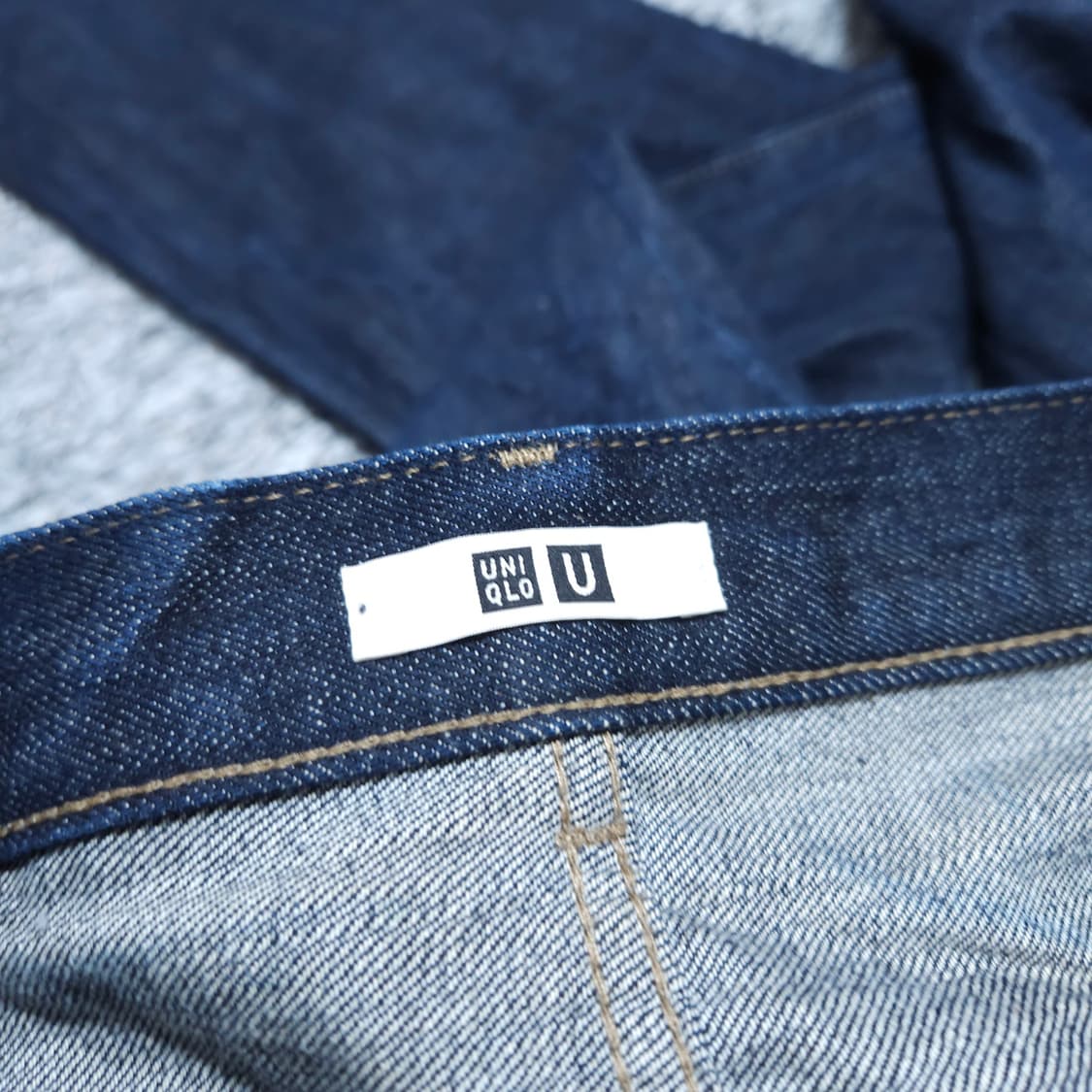 유니클로) 33 남자 셀비지데님 일자청바지 / 왕눈이샵 상품이미지9