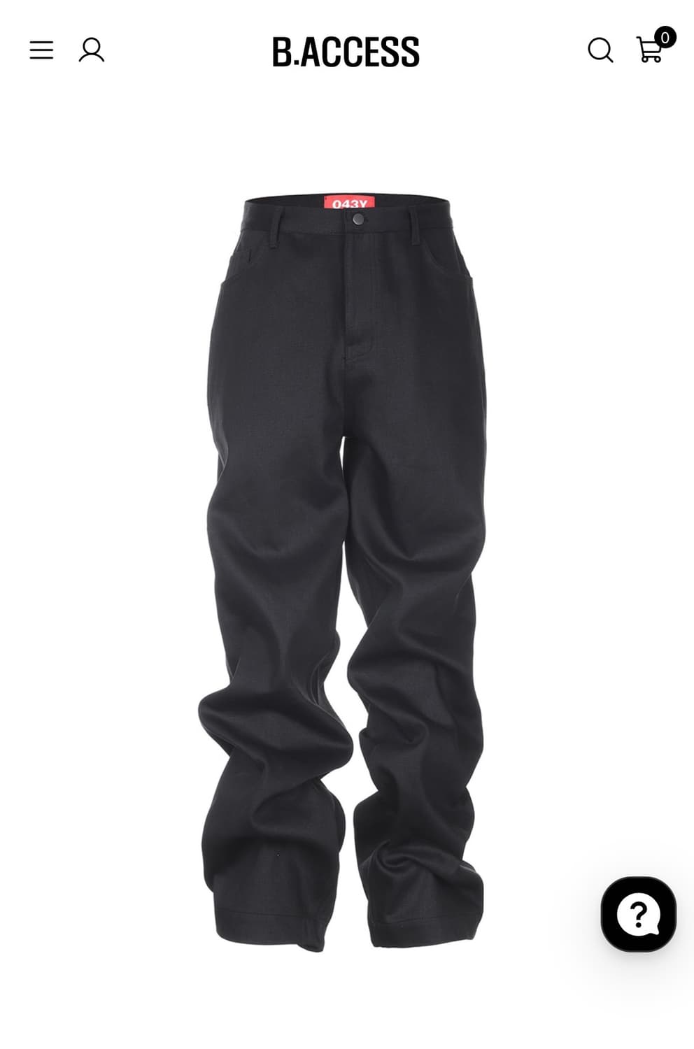 비엑세스 팬츠 0size 상품이미지2