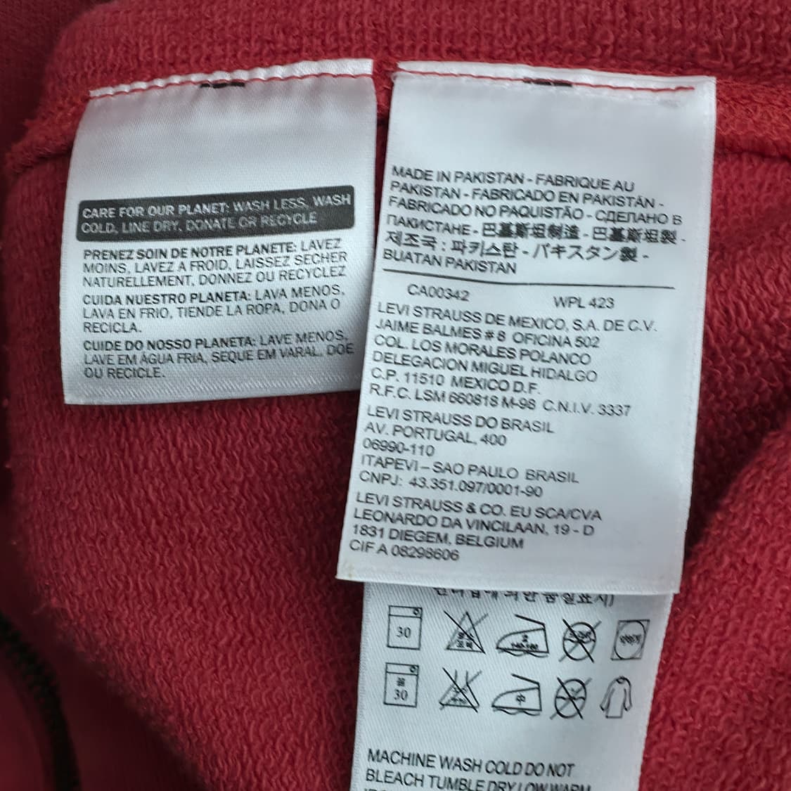 [L](새상품) 리바이스 후드집업 상품이미지6