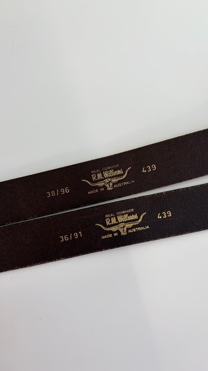 알엠윌리엄스 솔리드 레더 벨트 상품이미지7