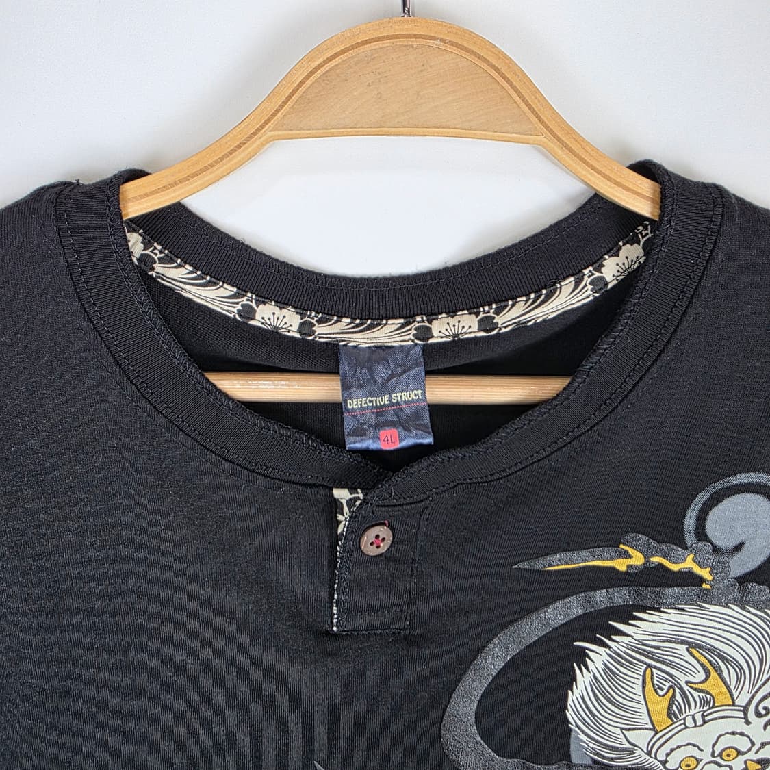 defective struct 풍신뇌신 티셔츠 상품이미지5