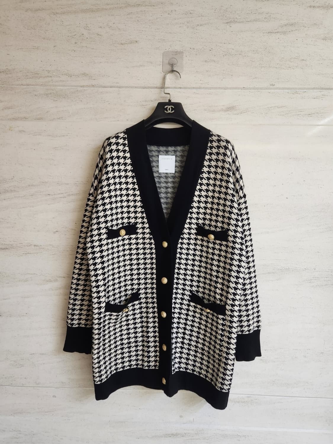 산드로 하운드투스 골드버튼 가디건 1사이즈 상품이미지8