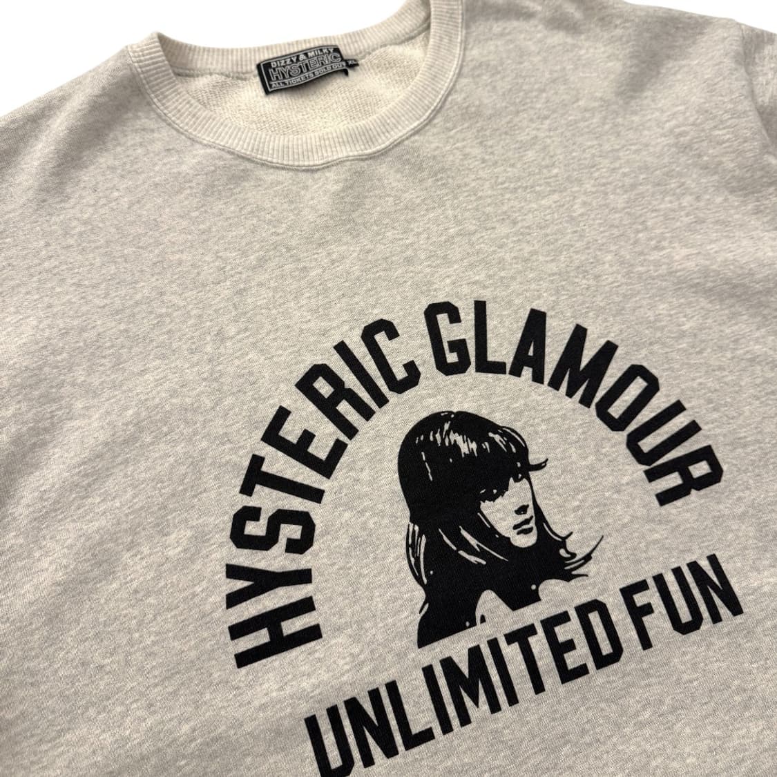 히스테릭글래머 프린티드 스웻셔츠 맨투맨 오트밀 상품이미지7