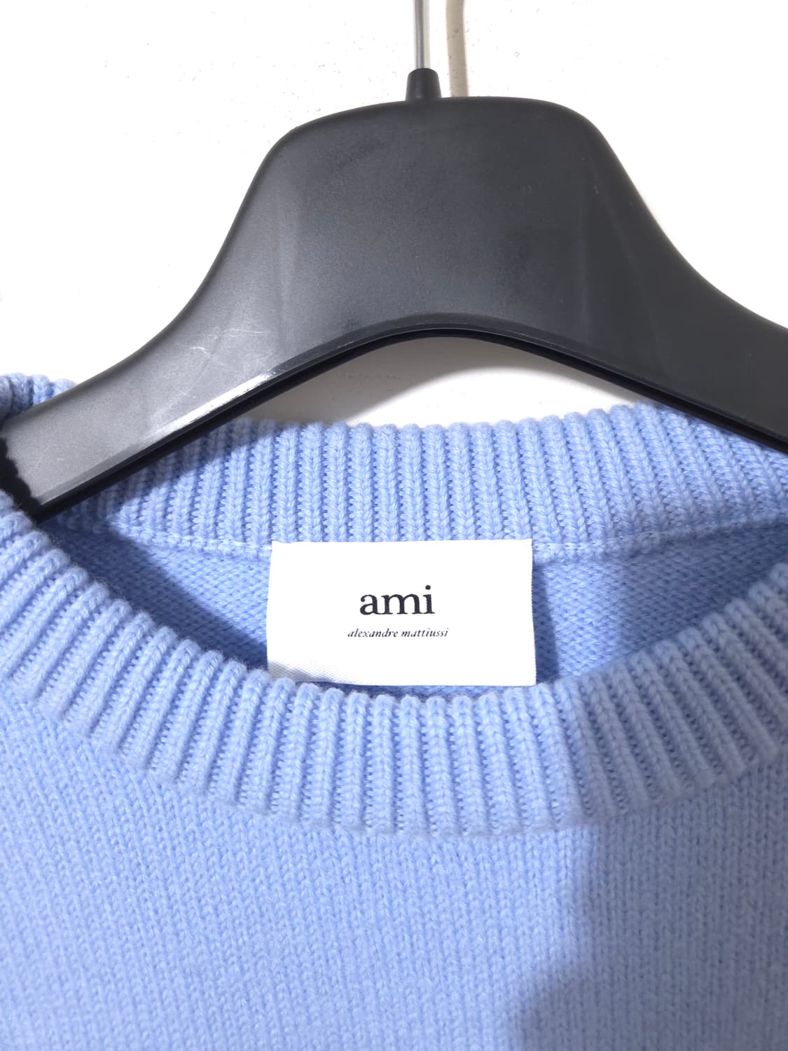 [새상품급] 아미 인타르시아 빅로고 하트 스웨터 니트 L Size 상품이미지2