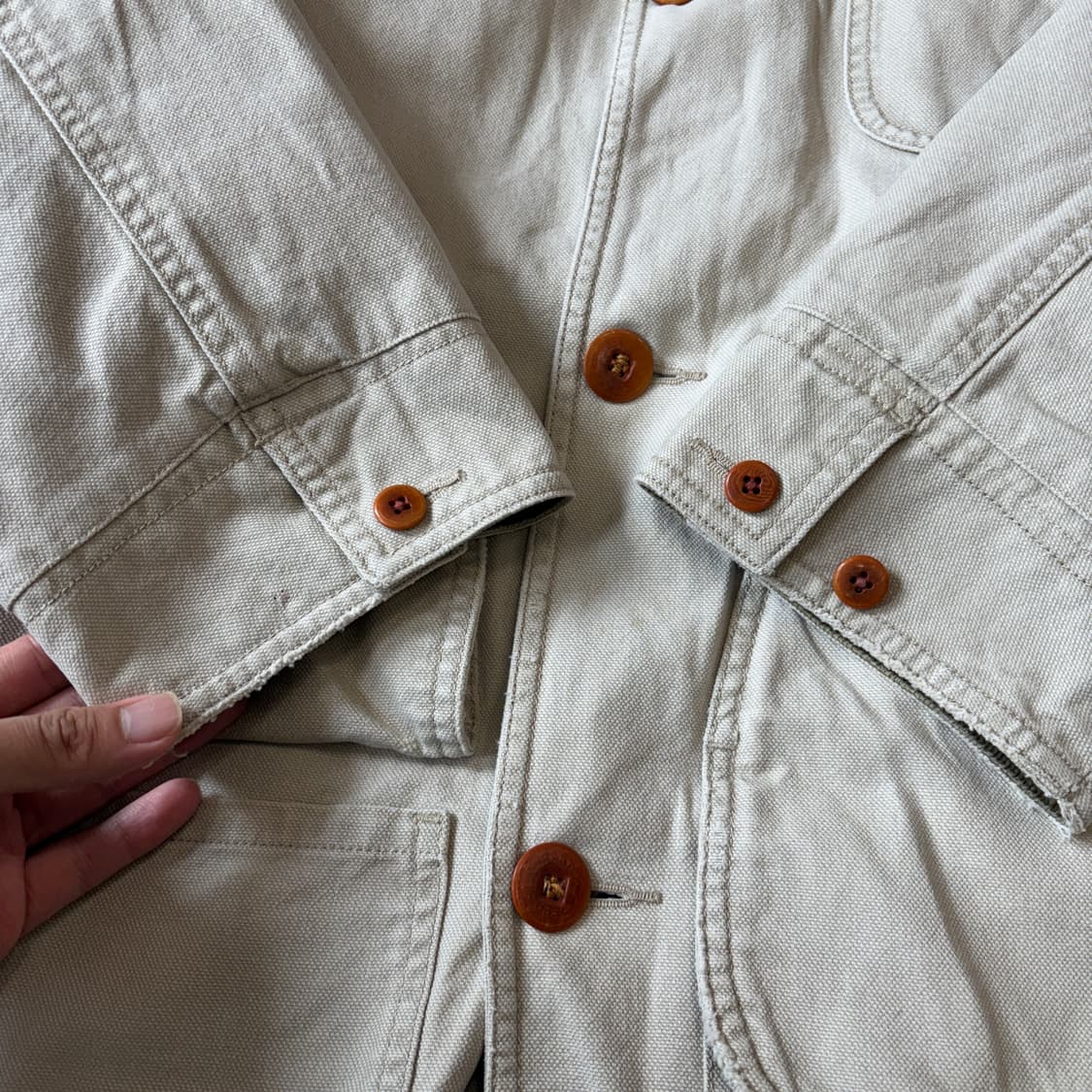 L.L.bean 엘엘빈 아이보리 헌팅 자켓 상품이미지9