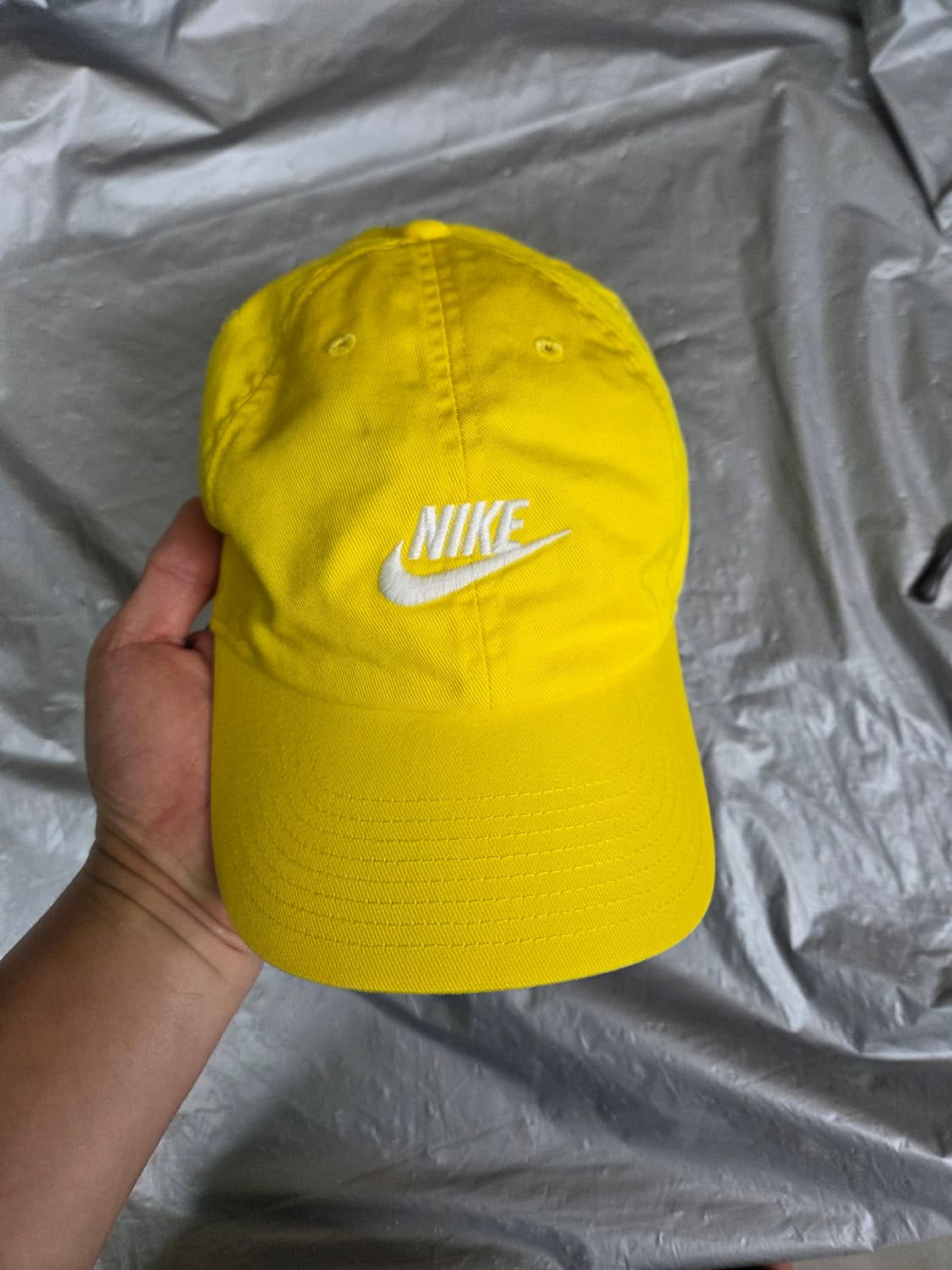 나이키 언스트럭처드 푸츄라 옐로우 볼캡 모자 L xl 상품이미지1