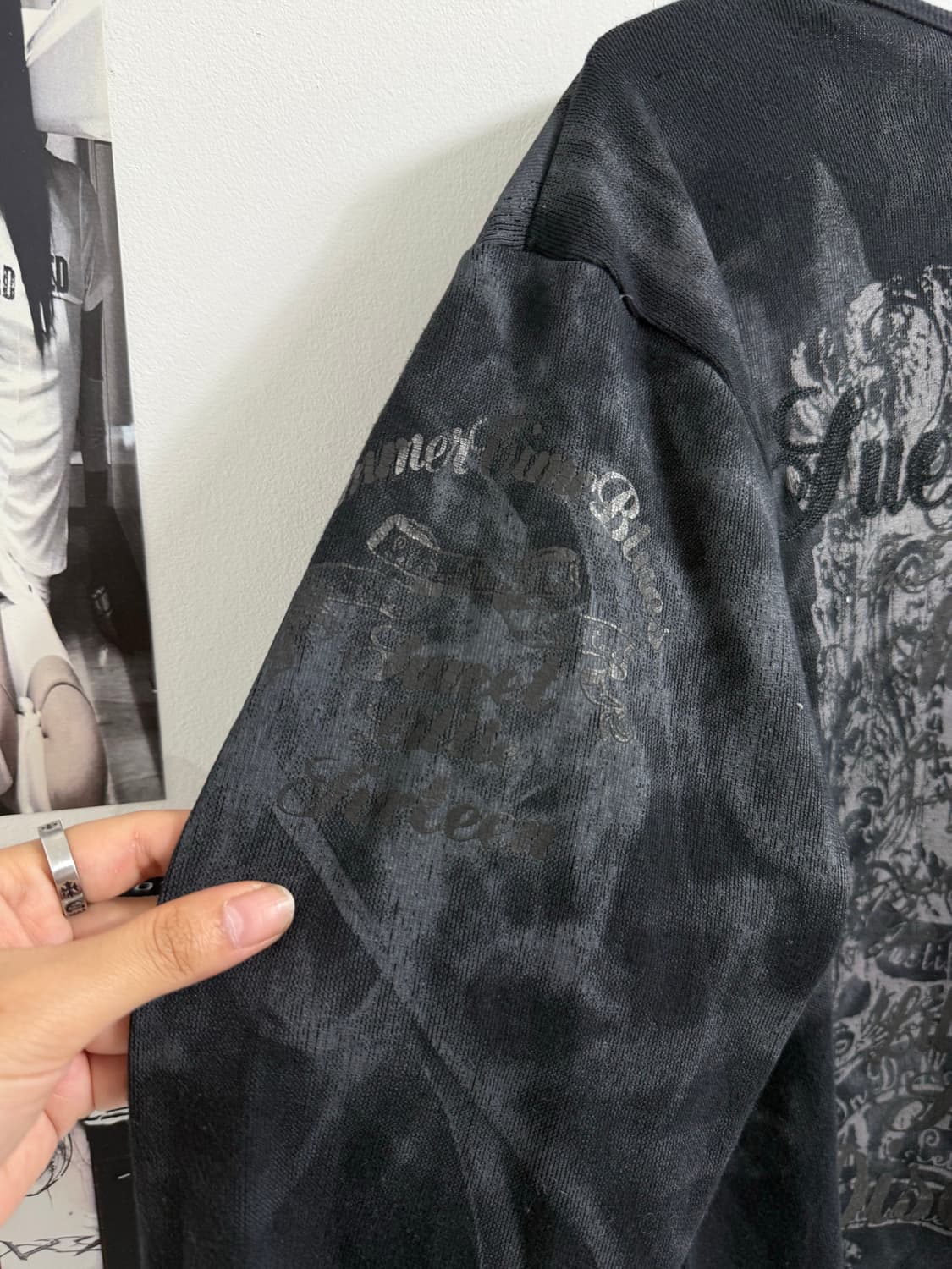 00s punk mood printing longsleeve 상품이미지5
