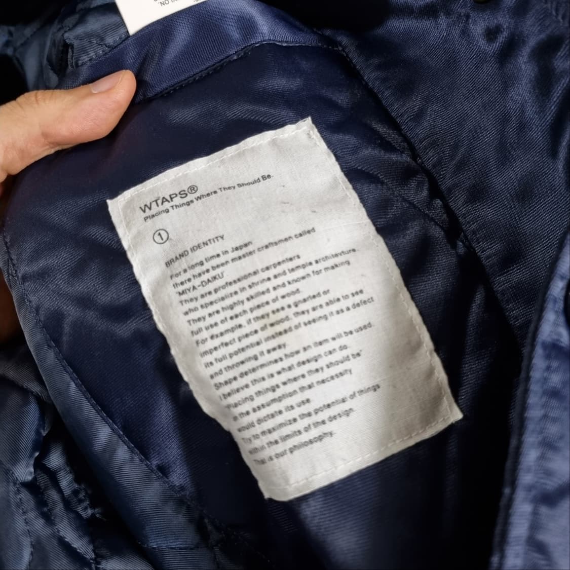 더블탭스 X 마제스틱 콜라보 디트로이트 바시티 벤치 자켓 상품이미지6