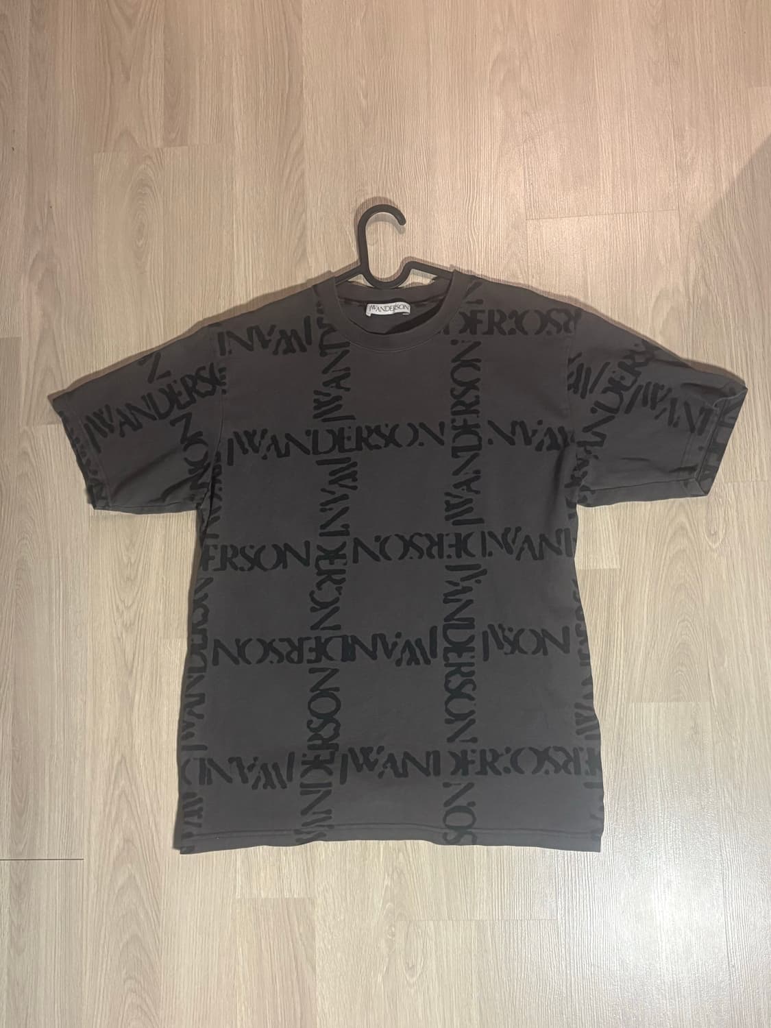 JW ANDERSON GRID 오버사이즈 T SHIRT 상품이미지1