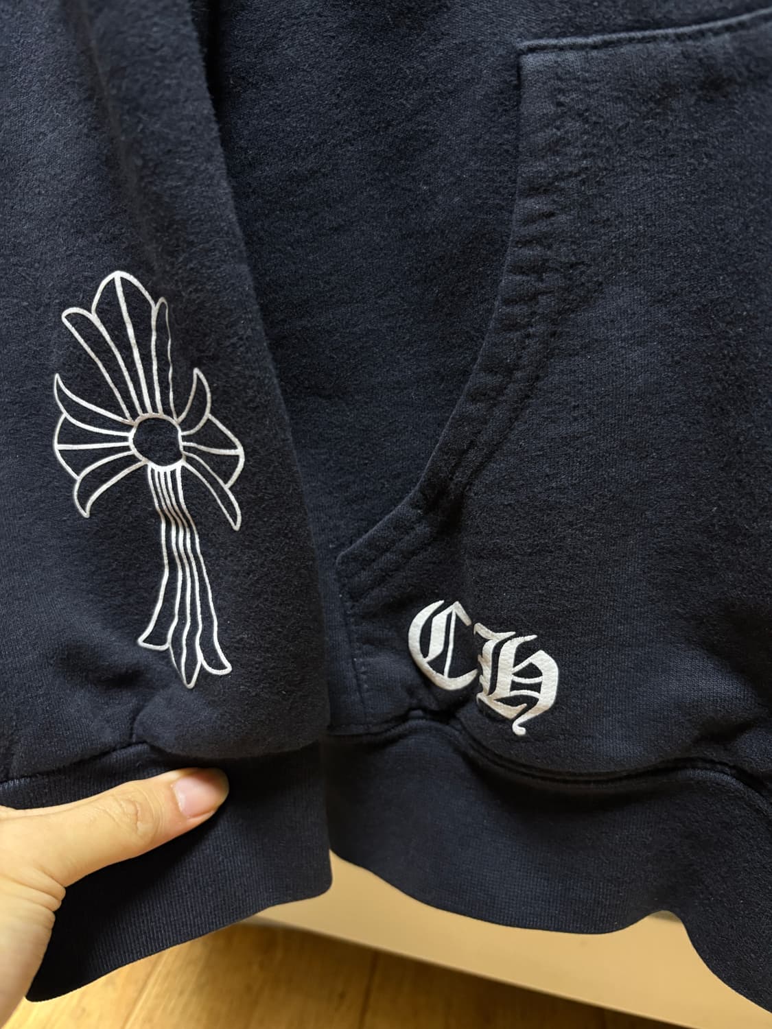 크롬하츠 세메터리 대거 후드집업 L 상품이미지5