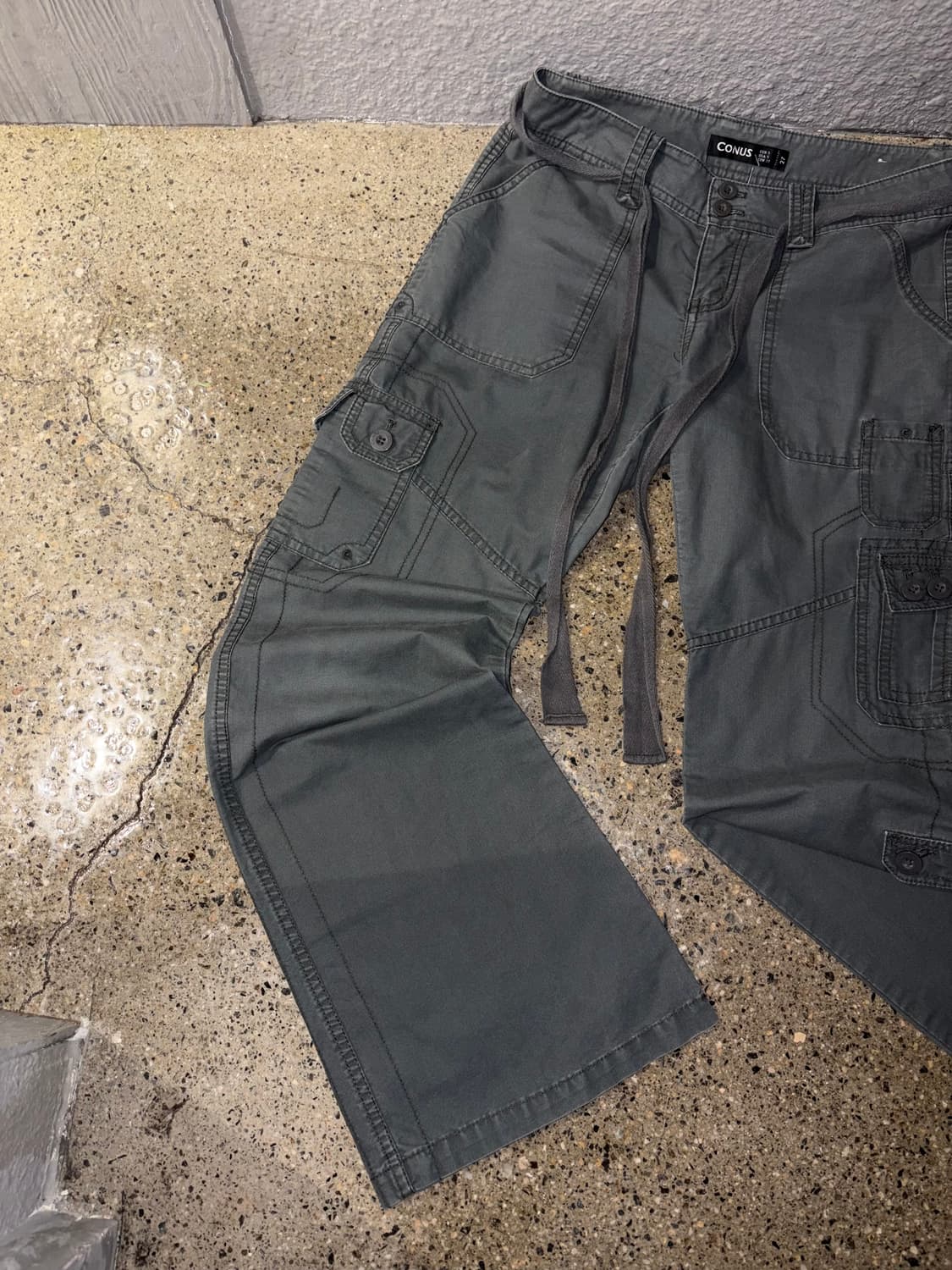 빈티지 y2k 부츠컷 카고팬츠 상품이미지4