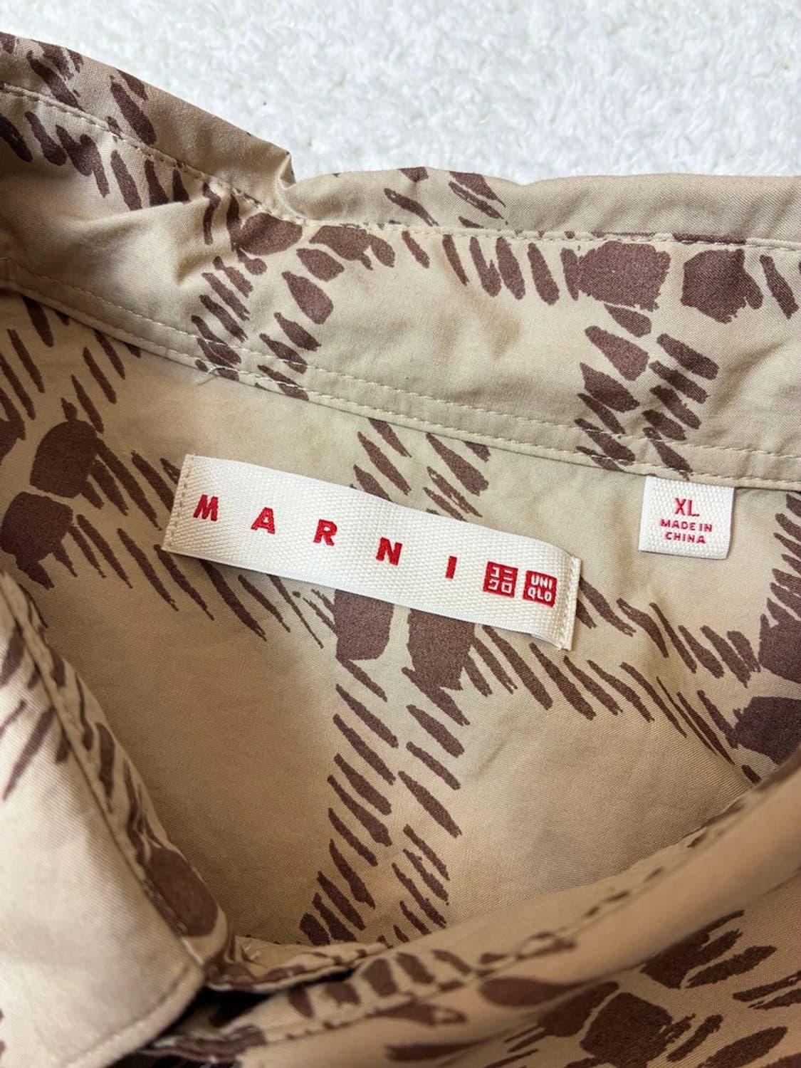 마르니 X 유니클로 체크 오버 셔츠 PN6390 상품이미지6