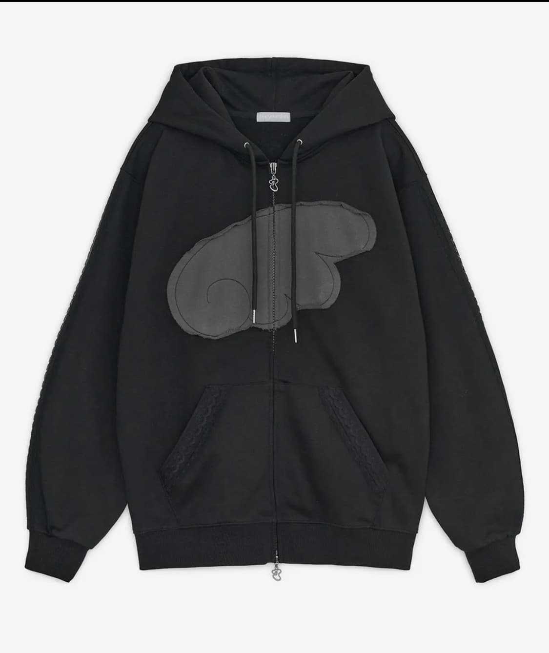 허그유어스킨 엔젤 윙 후드집업 상품이미지1