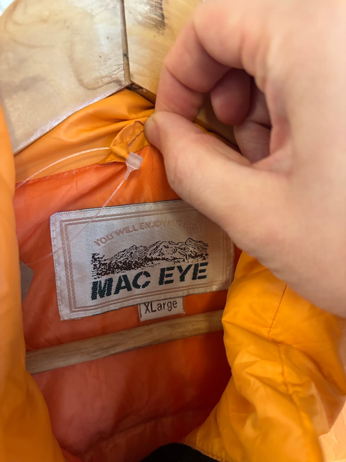 mac eye 다운 패딩 점퍼 상품이미지3