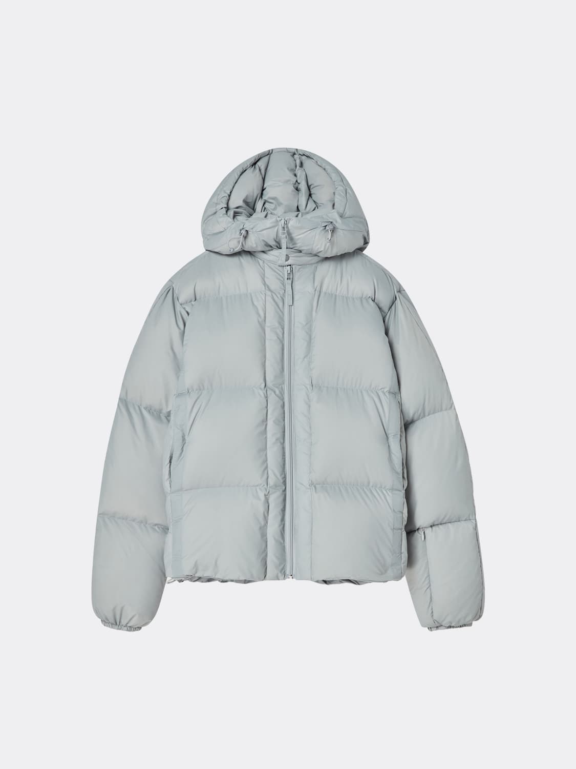 (우먼스 M) 새상품 누마레 이이 EE 우먼스 다운 파카 그레이 상품이미지3