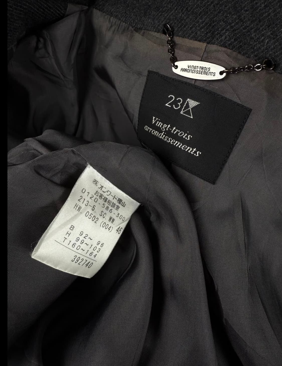 하이넥 빈티지 코트 상품이미지7