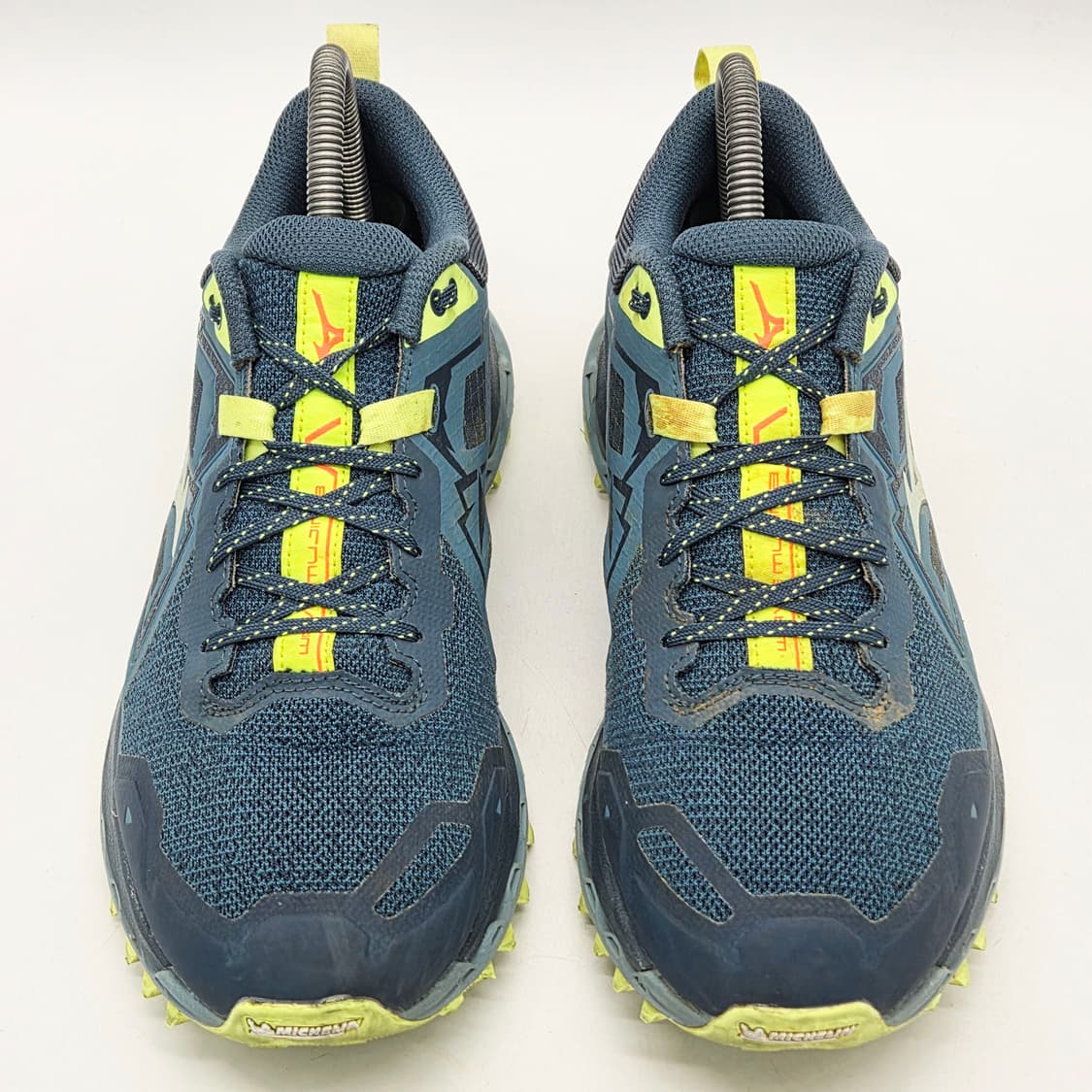  미즈노 웨이브 무진 8 트레일 러닝화 '틸 그린' (260)  상품이미지4