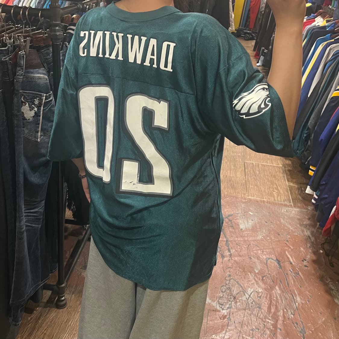 [HI]NFL 풋볼져지 반팔티 그린 상품이미지5