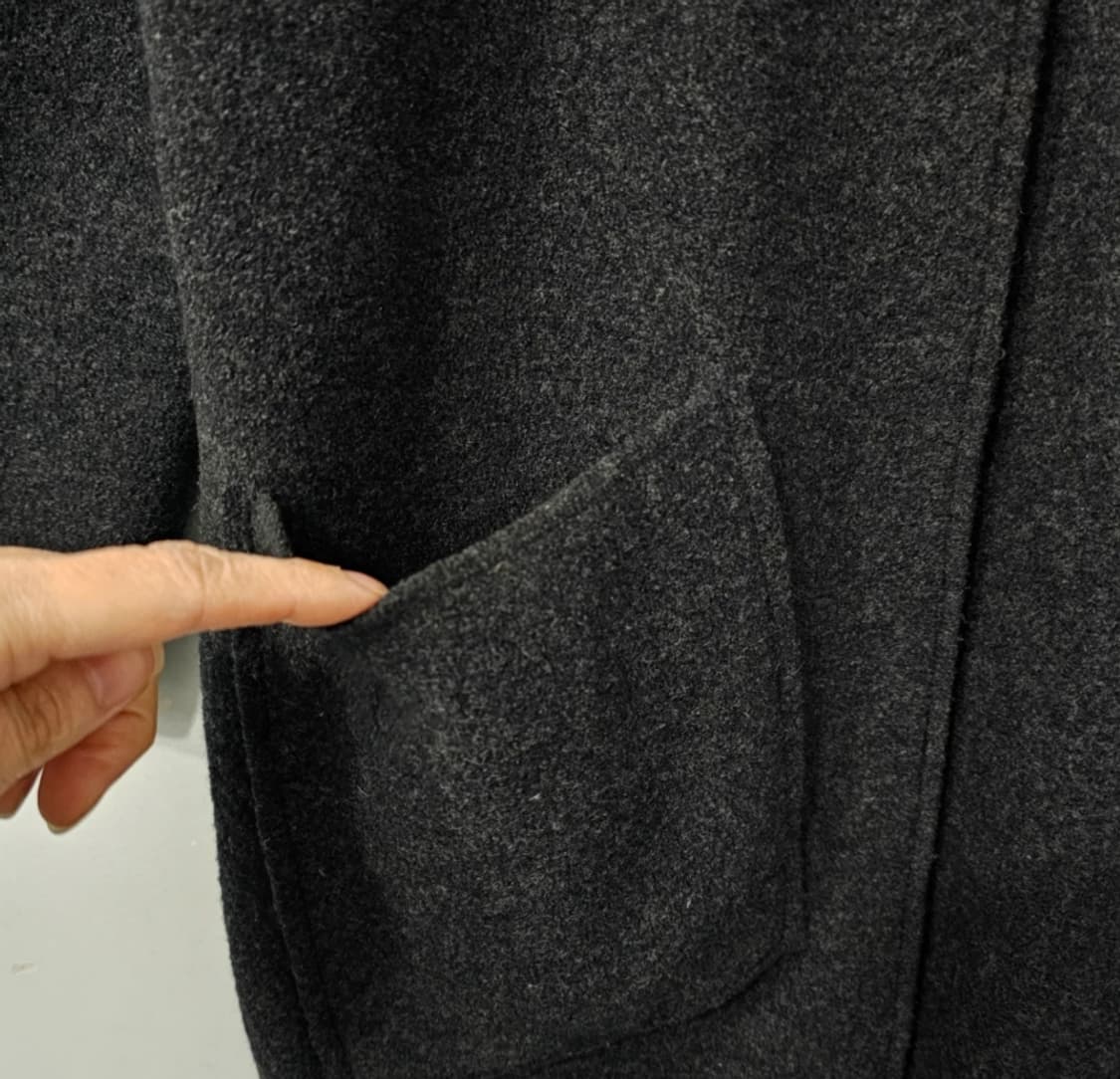 자딕앤볼테르 JOEL BW 메리노 울 코트 오버핏 F 상품이미지6