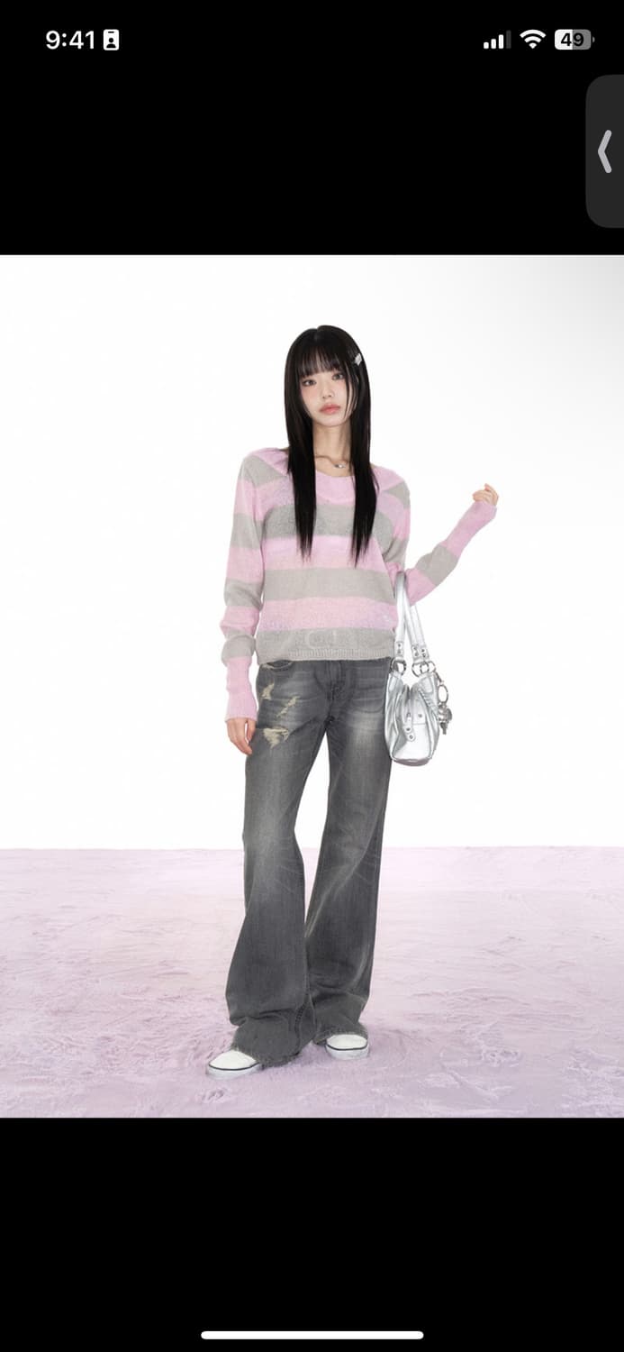 애즈온 SPIER WASHING PANTS gray / M 상품이미지3