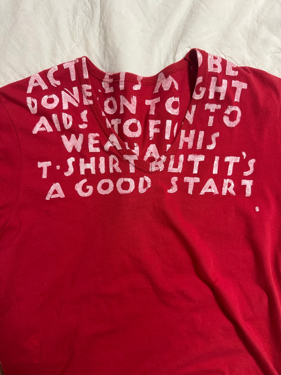 [S] Maison Martin Margiela Aids T-shirt 상품이미지3