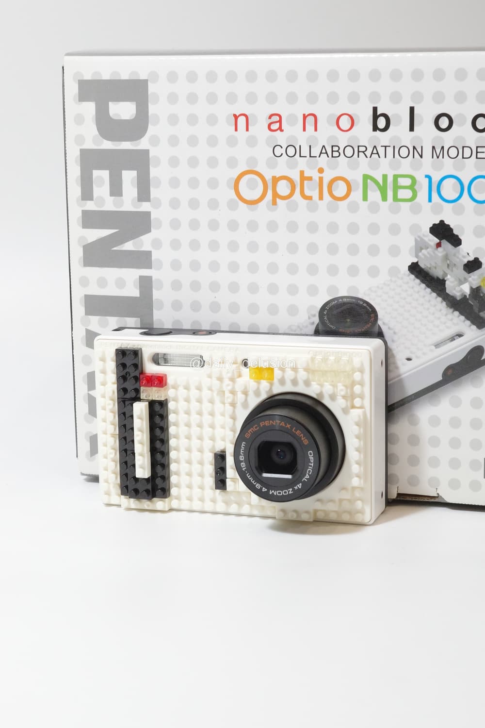 펜탁스 옵티오 나노블럭 NB1000 모노톤 상품이미지1