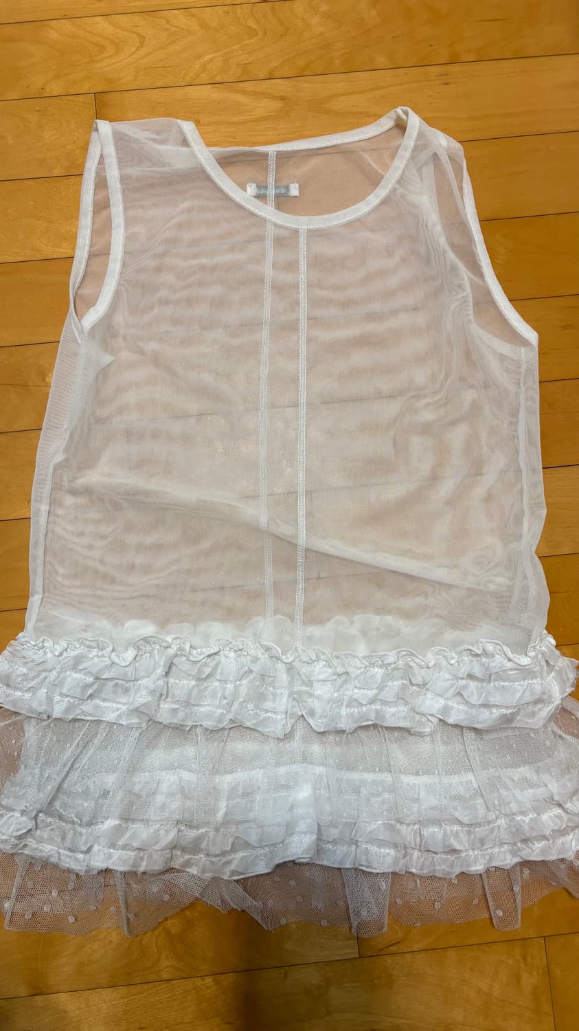 팬시클럽 도트 레이어드 원피스 상품이미지3