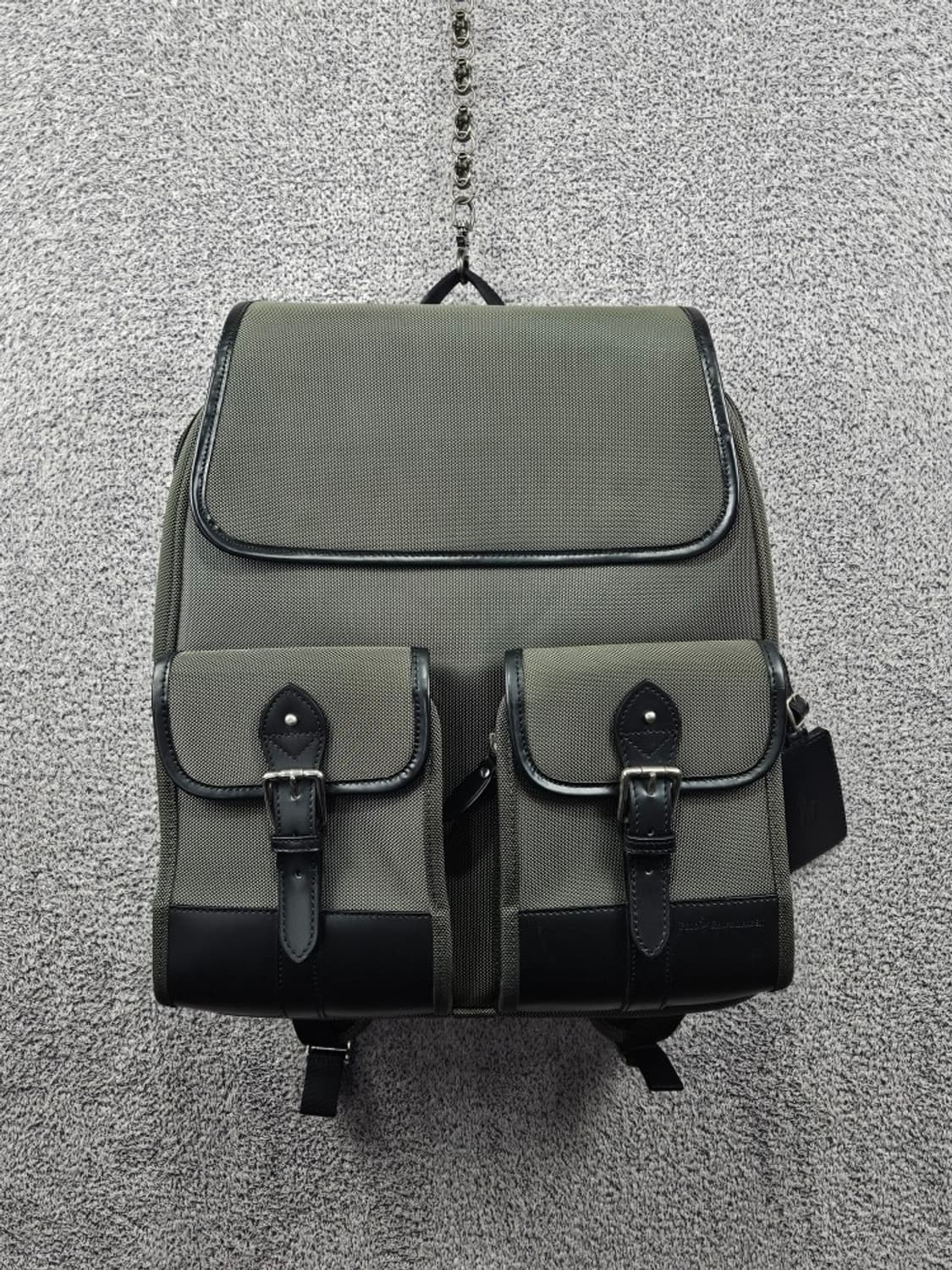 폴로랄프로렌 빈티지 레더트림 백팩 가방 (40X42X16) / 11771 상품이미지1