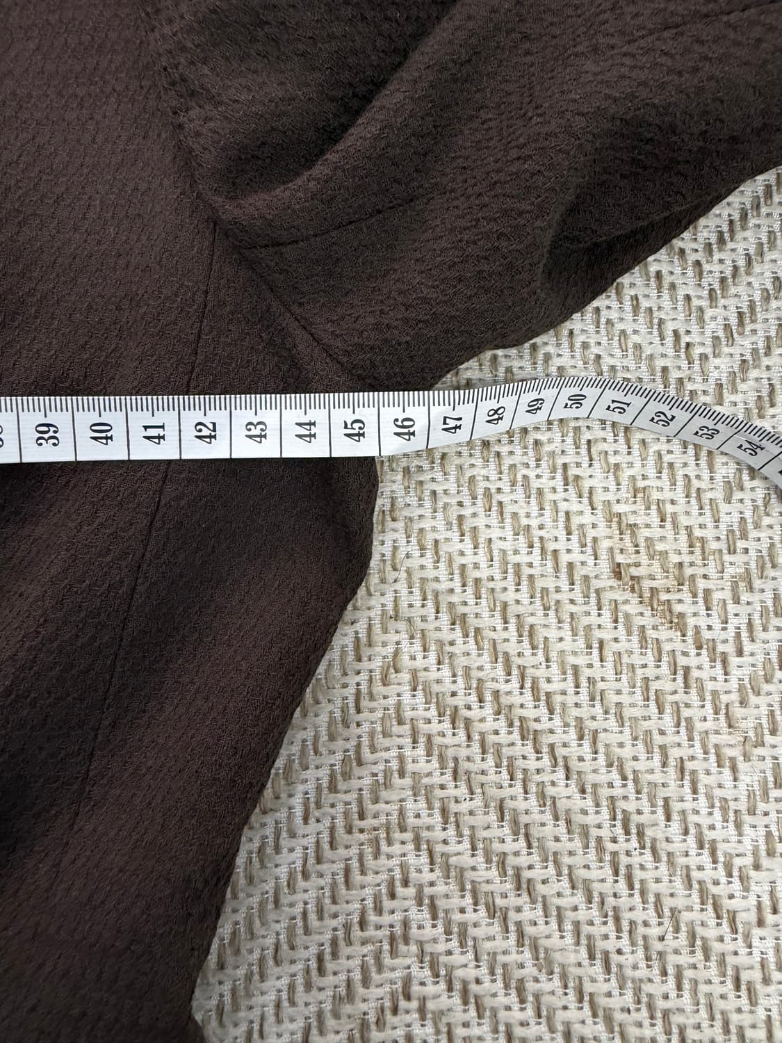 정품) LANVIN 랑방 브라운 자켓 40사이즈  상품이미지8