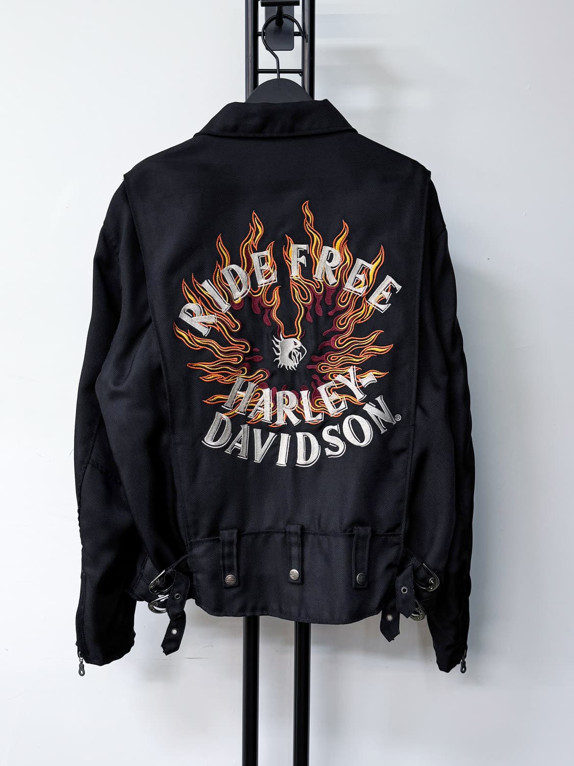 할리 데이비슨 플레임 이글 모터사이클 자켓 상품이미지1