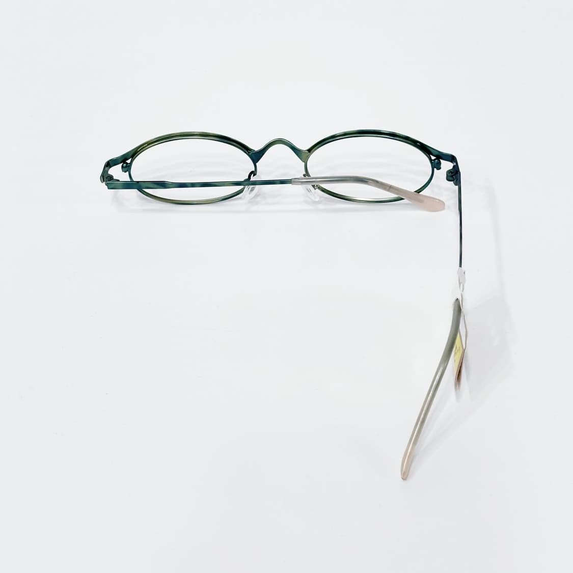 ESSENCE 그린 크랙 메탈 데드스탁 빈티지안경 상품이미지3