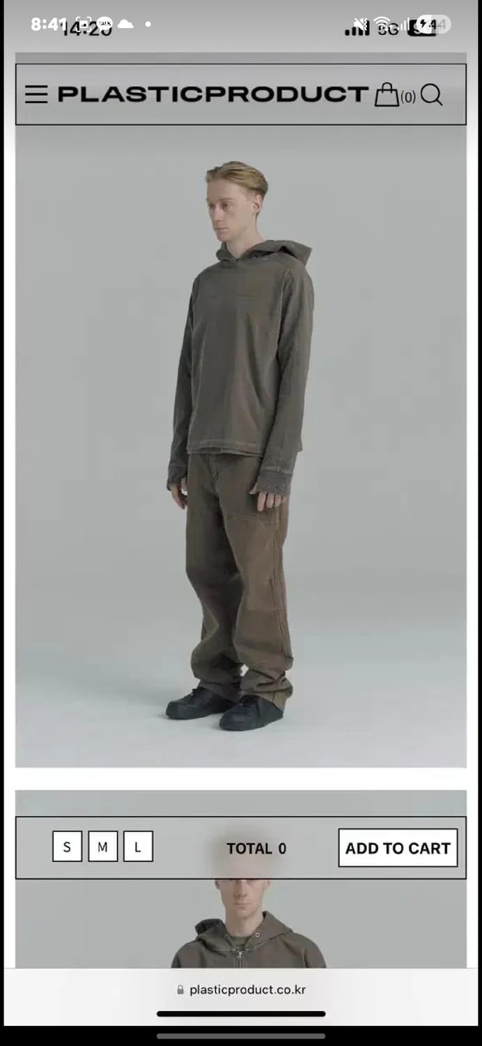 플라스틱프로덕트 calf poket pants  상품이미지4
