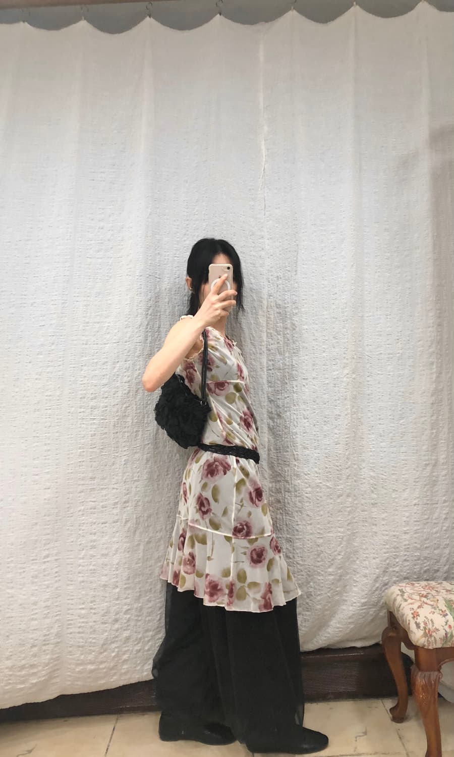 Flower sheer mini ops 상품이미지4