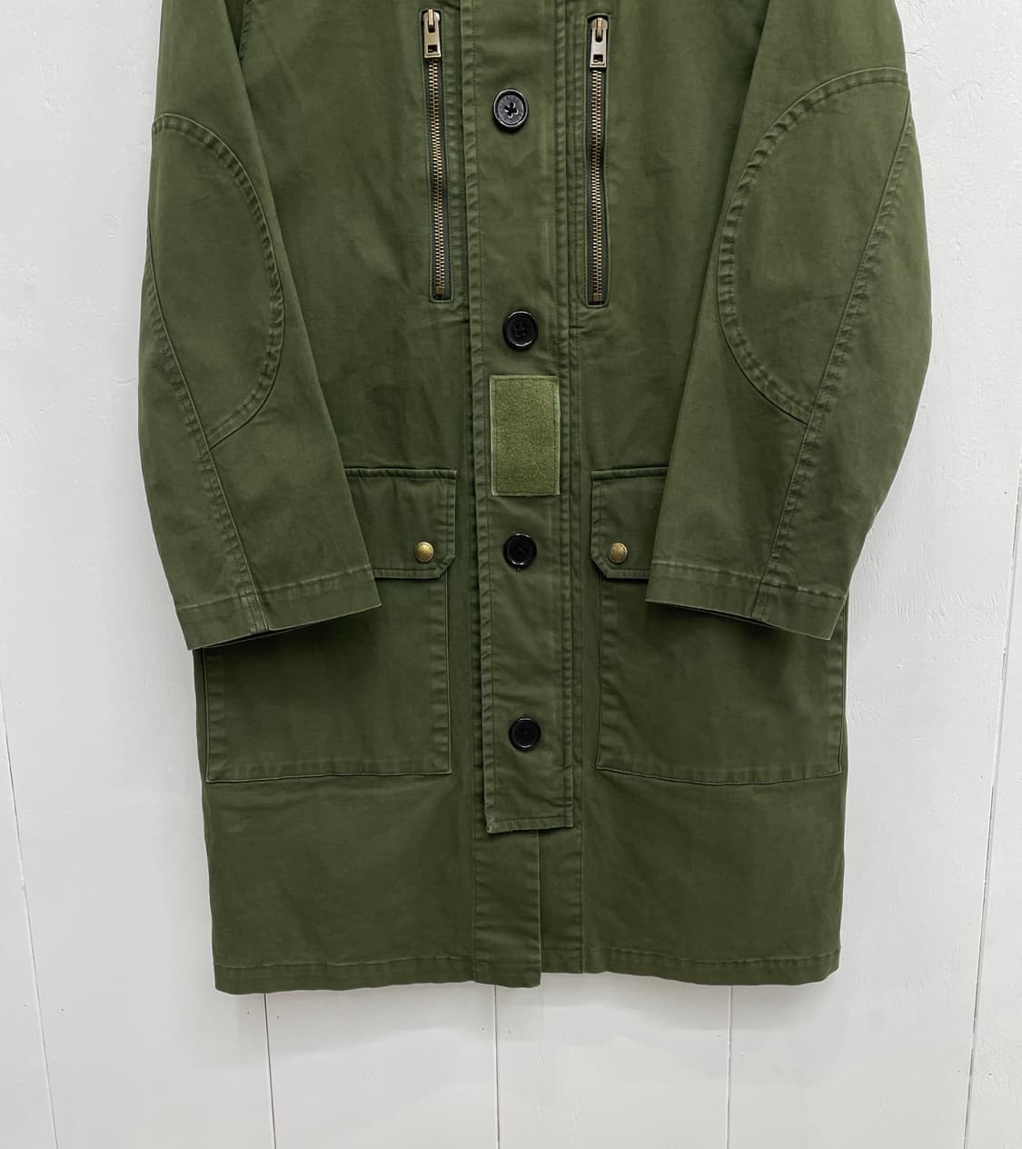 쟈딕앤볼테르 백 자수 별 패치 야상 코트 상품이미지6