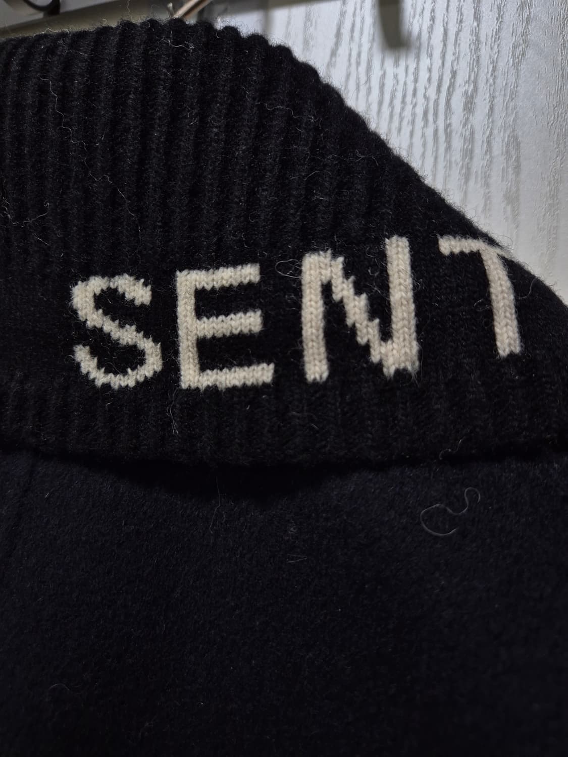 스튜디오럭스. 다크네이비 핸드메이드 코트 상품이미지8