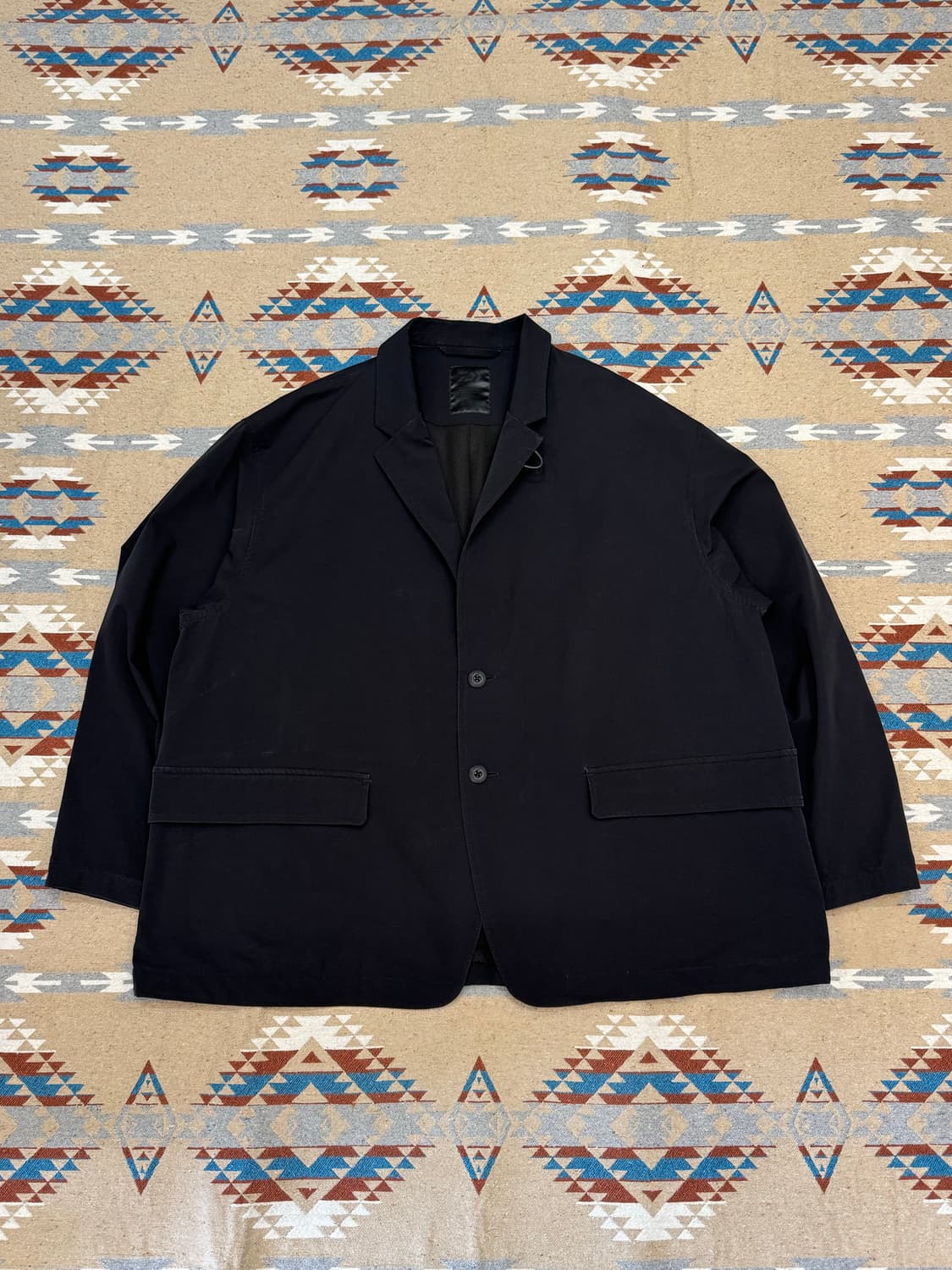 [M] 다이와피어39 테크 루즈 2B 자켓 트윌 블랙 상품이미지2