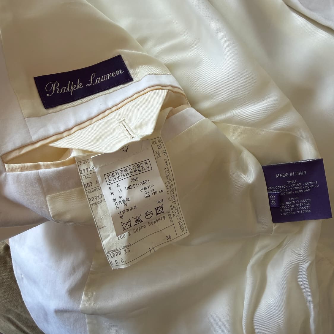 22s 랄프로렌 퍼플라벨 블레이저 상품이미지5