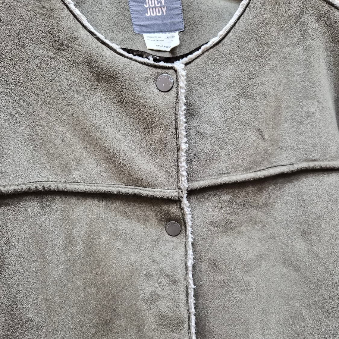 쥬시쥬디 스웨이드 무스탕 자켓 상품이미지2