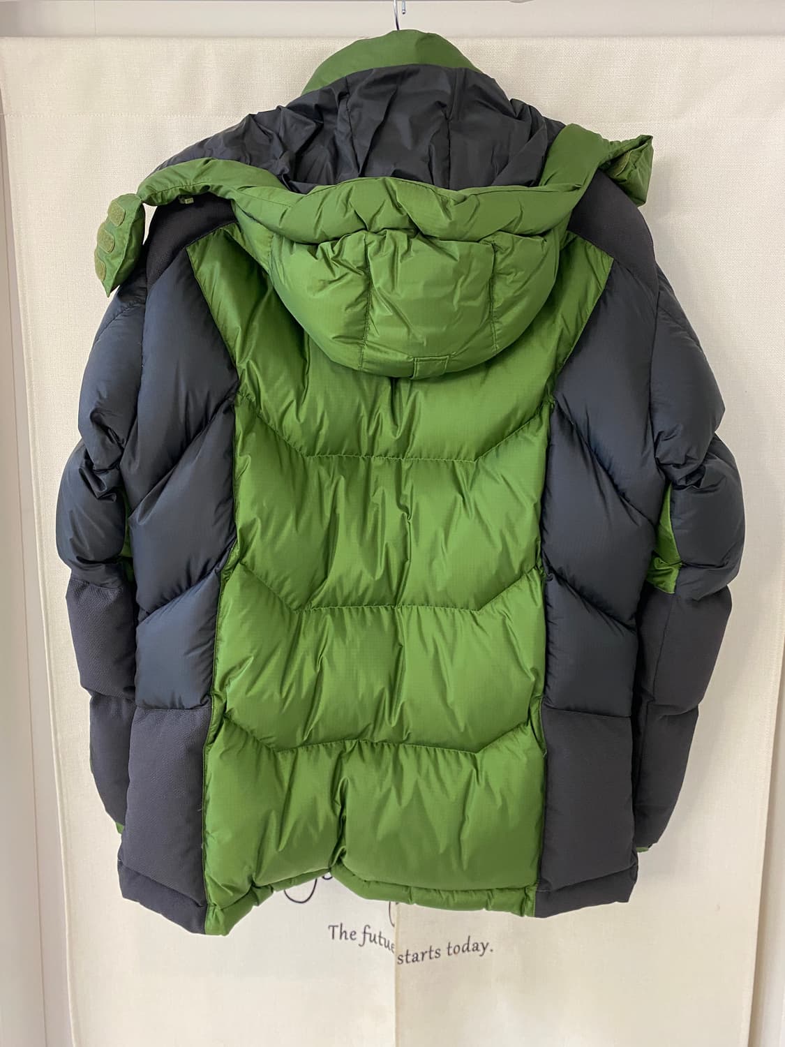 100)코오롱 윈드스토퍼 구스 다운 패딩 상품이미지3