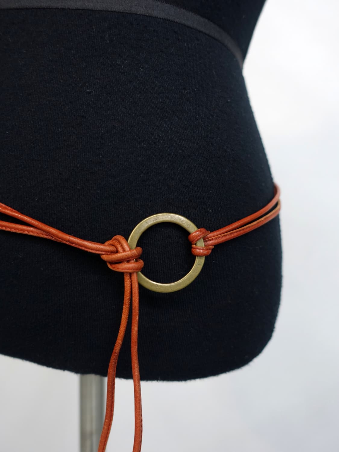 빈티지 에스닉 레더 벨트 상품이미지2