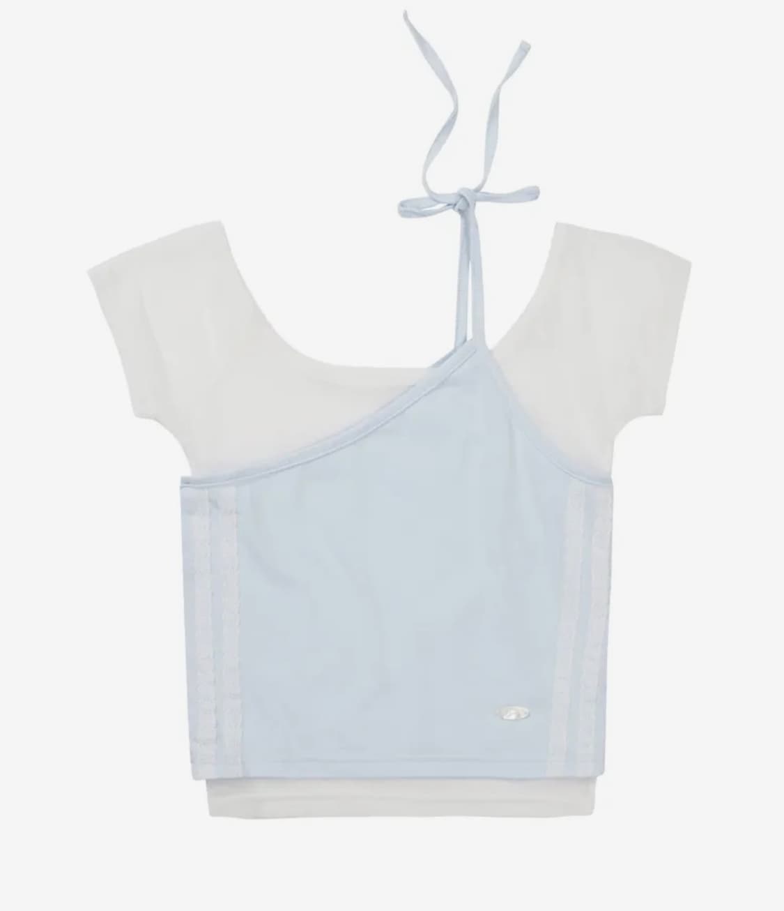 일리고 매쉬 쉬어 레이어드티 상품이미지1