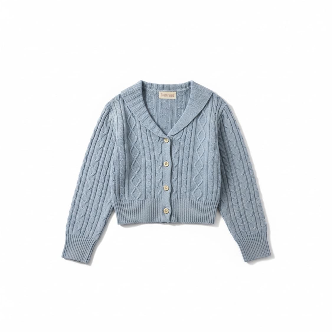 메이비베이비 하늘색 니트 가디건 S 상품이미지1