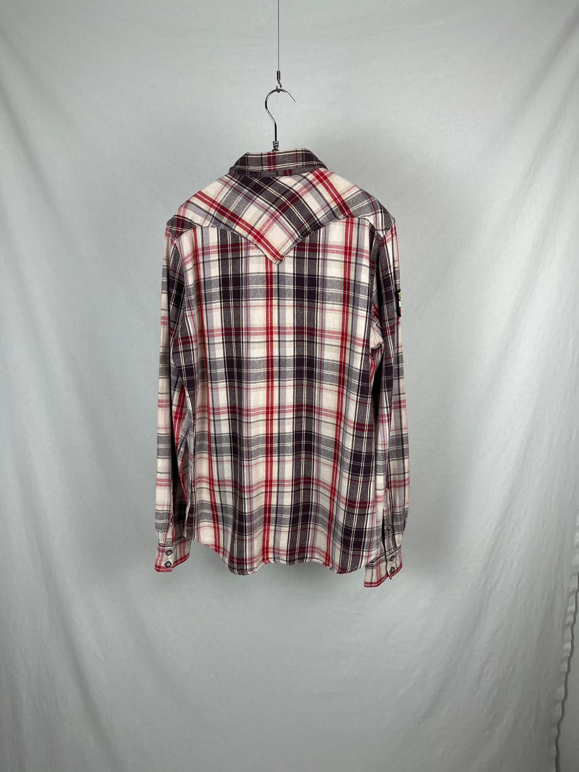 Vintage 웨스턴 체크 셔츠  상품이미지4