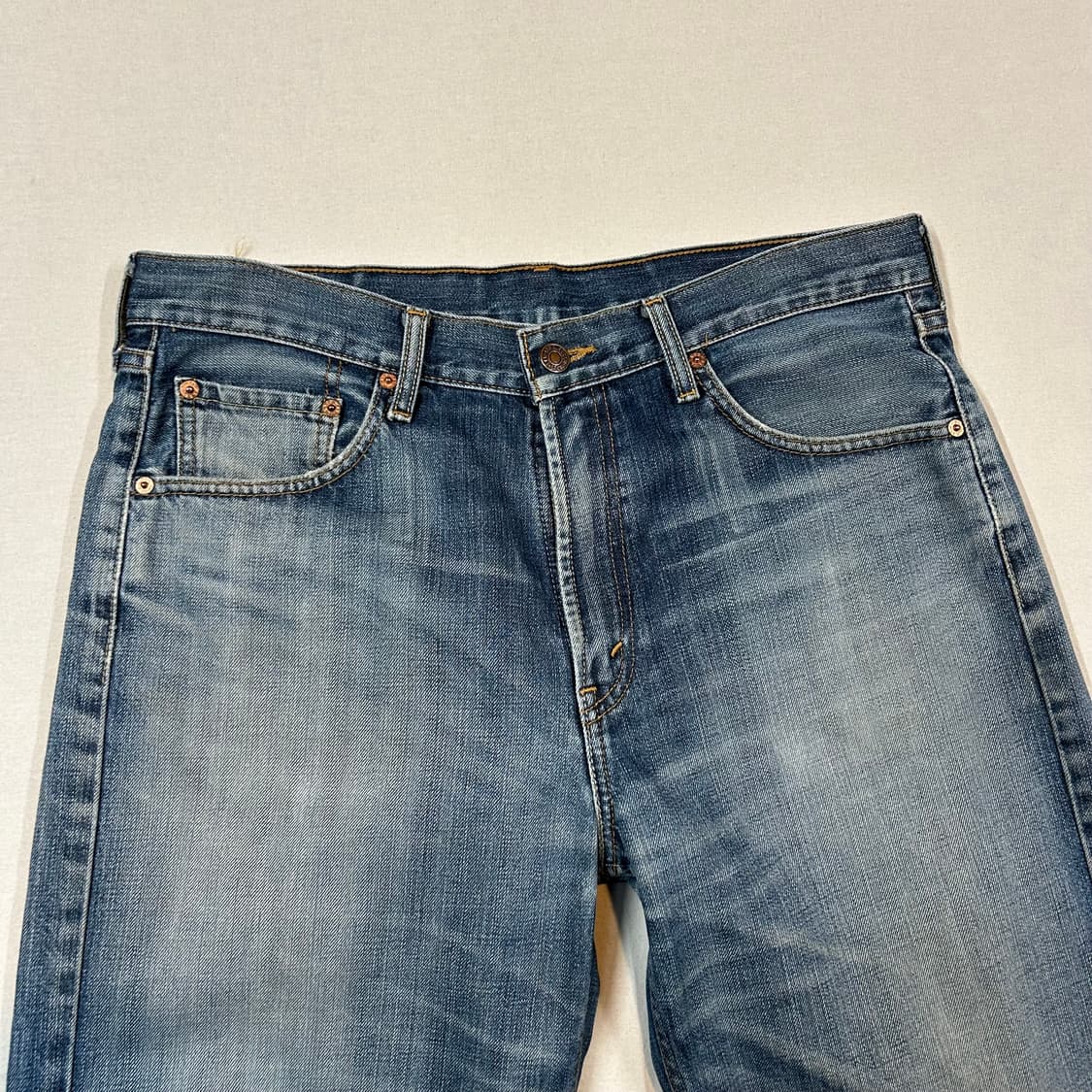 34inch) 리바이스 520 KOREA 와이드 데님 청바지 상품이미지8