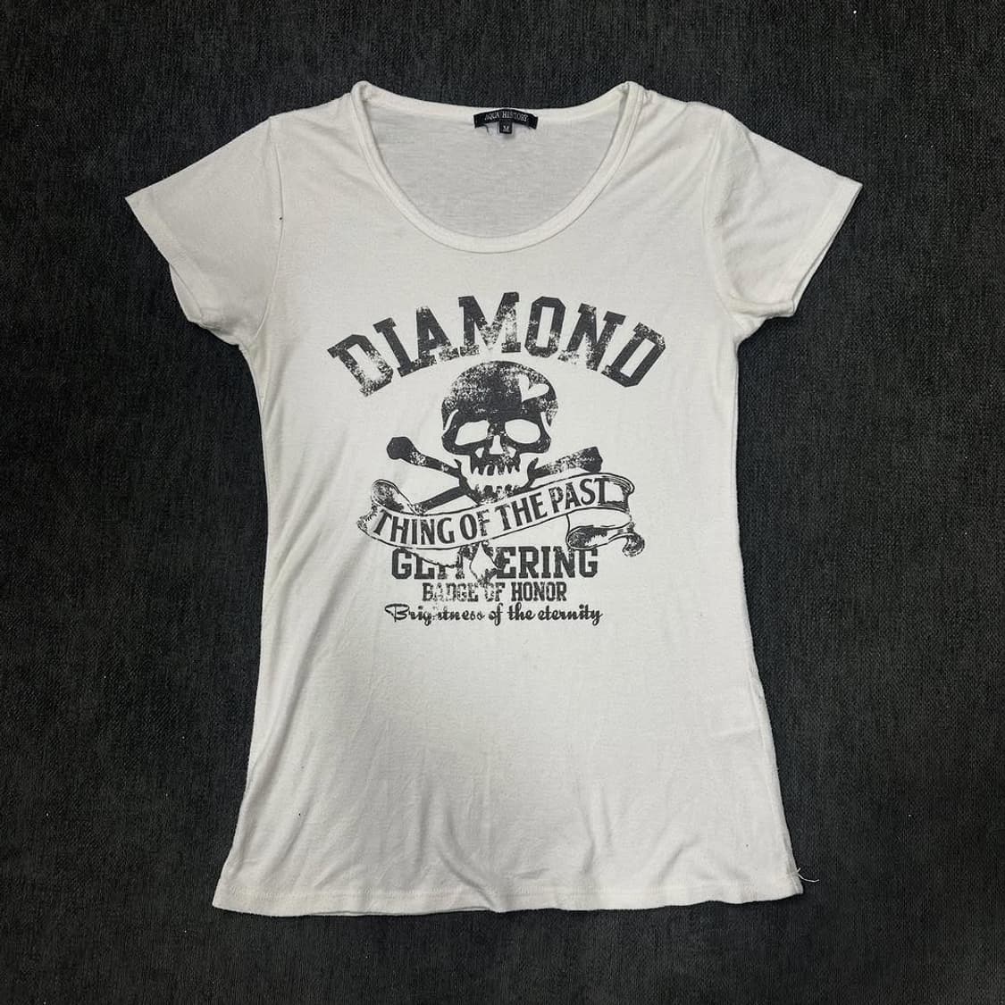Y2K skull printing short 상품이미지1