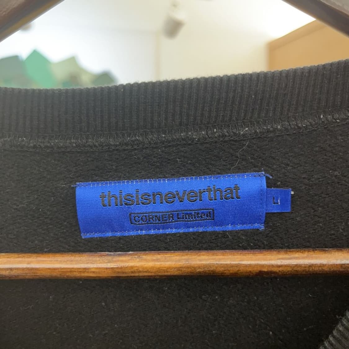 디스이즈네버댓 빈티지 스트릿 펑크 물결로고 맨투맨 L C09436 상품이미지5