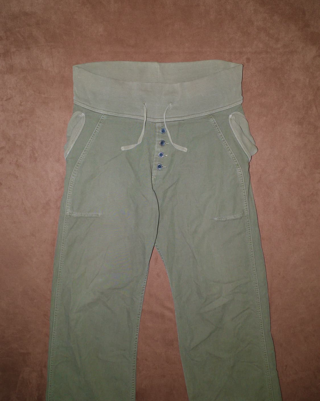 캐피탈 밴딩 와이드 코튼 팬츠 상품이미지2