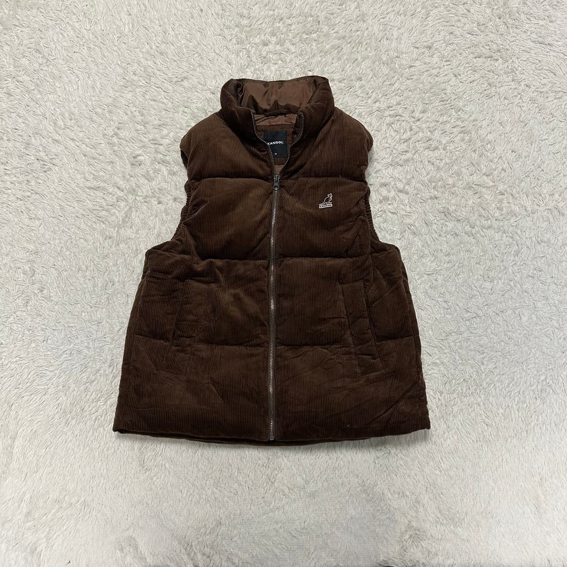 캉골 코듀로이 패딩조끼 상품이미지1